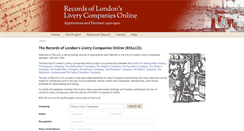 Desktop Screenshot of londonroll.org