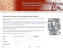 Tablet Screenshot of londonroll.org
